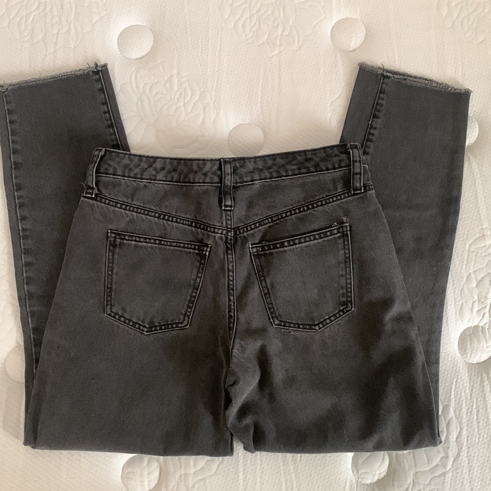 Washed out black Hi Rise Jean - Picture 7 of 8